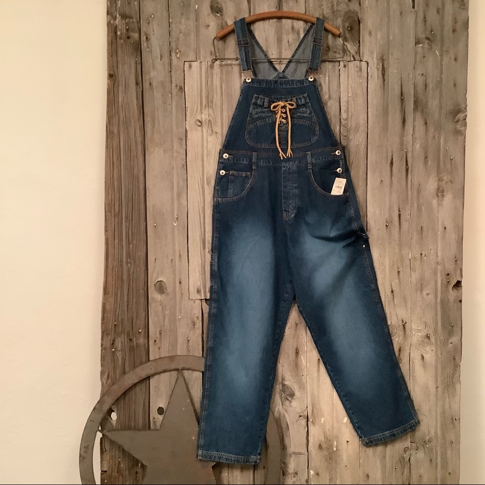 Women’s Y2K Carolina Blues Overalls Large
